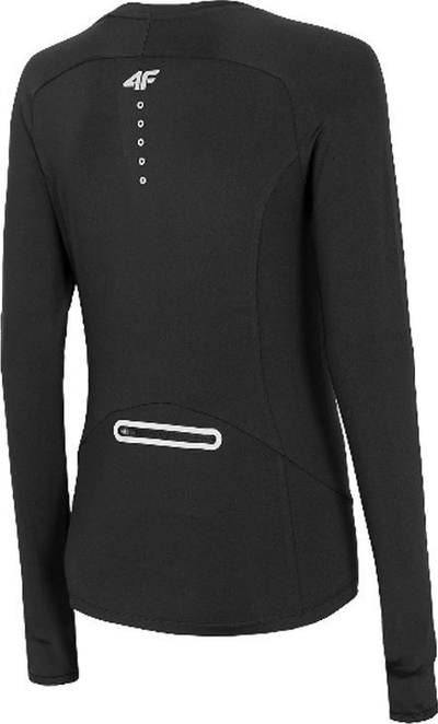 Bluzë për femra 4f H4L20-TSDLF001, XS, e zezë