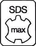 Spiral goditëse Bosch SDS-max max-8x, për beton, për punë profesionale