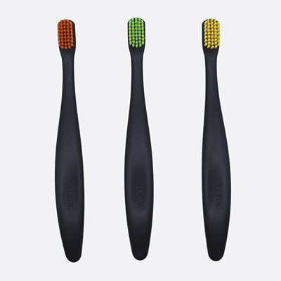 Set furça për dhëmbë Promis Trio Black kPRM005, të zeza, 3 copë
