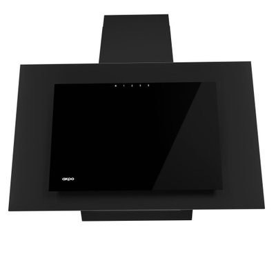 Kapak aspirues AKPO WK-4 NERO 2.0, 60cm, LED, i zi