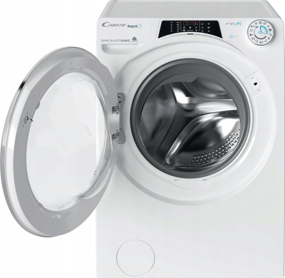 Lavatriçe me tharëse Candy Rapido ROW4966DWMCE/1-S, 9kg larje 6kg tharje, 1400 RPM, klasa A, e bardhë