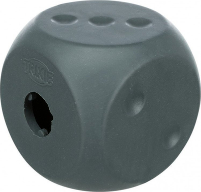 Lodër interaktive Trixie Snack Cube për mace, 5x5x5 cm, gome, e kuqe