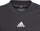 Bluzë sportive për kalamaj adidas Team Base Tee Jr GN5710, me mëngë t’gjata, AeroReady, e zezë