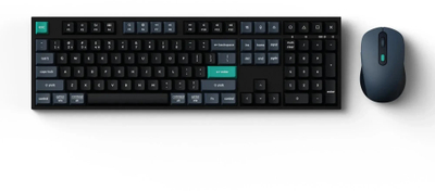 Set tastierë edhe maus Keychron B36 BM25 KCBD2, mekanik, wireless, i zi
