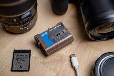 Bateri për aparat fotografik Newell BLX-1, 2300mAh, USB-C
