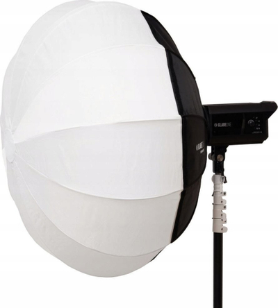 Softbox sferik GlareOne Lantern 85 PRO, diametër 85cm, hapje e shpejtë, i bardhë