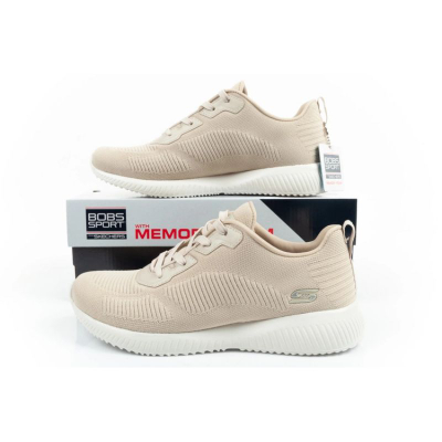 Патики за жени Skechers Bobs Squad Tough Talk W 32504 NAT, Memory Foam, беж