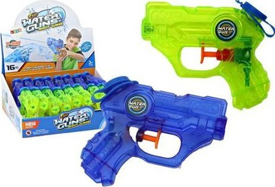 Pistoletë me uj Leantoys Mini, rreze 8 m, shumëngjyrëshe
