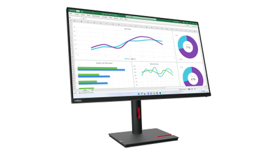 Monitor Lenovo ThinkVision T32h-30, 31.5", QHD, i zi