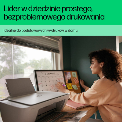 Мултифункционален уред HP DeskJet 2820e 588K9B, инкџет, Wi‑Fi, бел