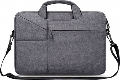 Çantë për laptop Tech-Protect, 14", e hirtë