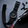 Orë dore për meshkuj Seiko 5 Sports Automatic SRPD79K1, e zezë