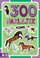 Libër me aktivitete dhe ngjitëse Usborne 300 Stickers Horses, 300 ngjitëse, për kalamaj