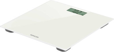 Peshore banjo Sencor SBS 2301WH, deri 150 kg, ekran LCD, e bardhë