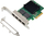 Мрежна картичка ProXtend PCIe X1, 4x RJ45, Gigabit, зелена