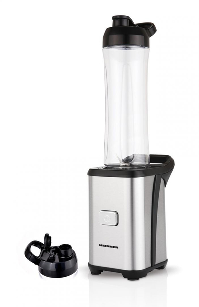 Blender sportiv Heinner, 350W, gotë 600ml, argjendtë