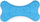 Lodër për qen AQUA Nova PETNOVA TPR-Dentbone-BL 3172, 10.5cm, e kaltër