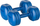 Hantela bitumi Rebel Active, set 2x4kg, PVC, blu