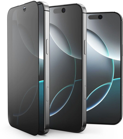 Xham mbrojtës privatësie Tech-Protect Spy+ për Samsung Galaxy S25 Edge, 2 copë, transparent
