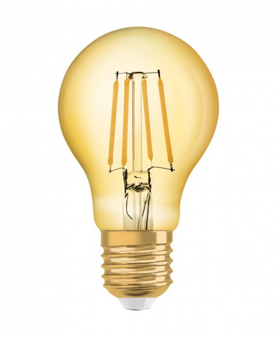 Llambë LED Osram Vintage 1906 Filament GLS, 6.5W, E27, dritë ekstra e ngrohtë, ari