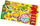 Set plasteline SES Play Dough, 8 ngjyra, 12 kallëpe, shumëngjyrëshe