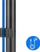 Mbajtëse për monitor SENSE7 FLOAT, zgjatëse, 17"-32", e zezë