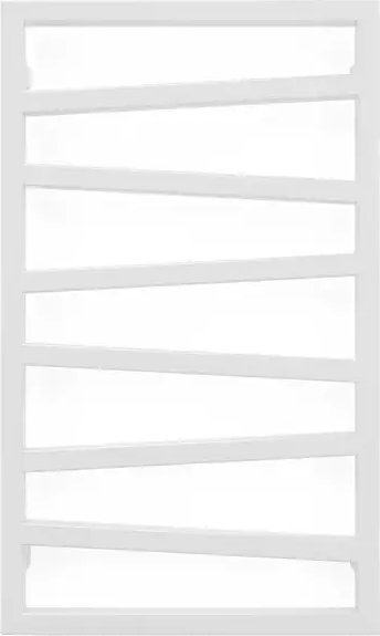 Radiator për banjo Terma Zigzag WGLZI083050 K916SX, 300W, çelik, i bardhë