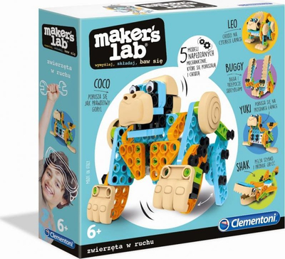Lodër për fëmijë Clementoni Maker's Lab, 150 pjesë, shumëngjyrëshe