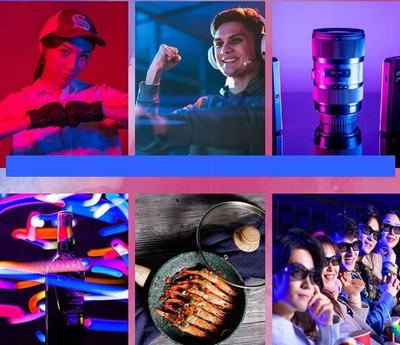 Panel drite video Ulanzi LT003, 10", RGB, 8000mAh, i zi