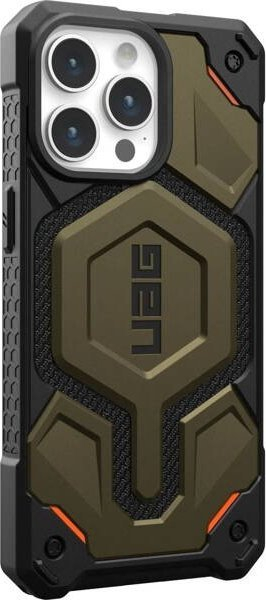 Futrollë UAG Monarch Pro Kevlar për iPhone 15 Pro Max, MagSafe, Element Green