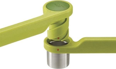 Shtypëse hudhre Joseph Joseph Helix 20102, çelik inox, e bardhë jeshile argjend