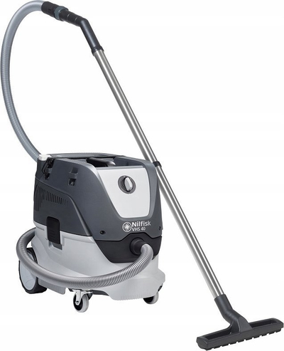 Fshesë industriale me ujë dhe tharje Nilfisk VHS 40 L30 PC, 30L, 1200W, gri
