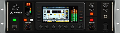 Mikser dixhital Behringer X32 Rack, 40 hyrje, 25 bus, i zi