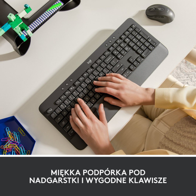Тастатура Logitech SIGNATURE K650, сива боја