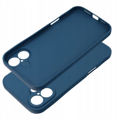 Mbulesë silikoni OEM Display SOFT për iPhone 17 Pro, e butë, blu e errët