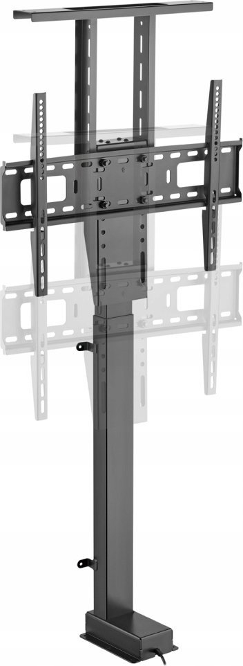 Stendë TV Driak Electric Lift, mobile, deri 80", 60kg, e zezë