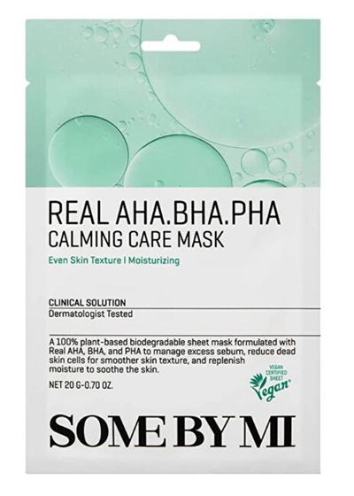 Maskë fytyre e qetësuese Some By Mi Real AHA BHA PHA, 20 g