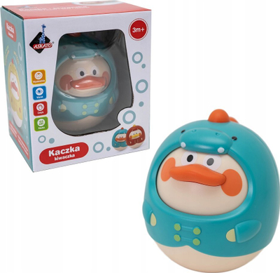 Lodër lëkundëse Askato Dark Green Duck, për beba 3m+, jeshile e errët