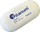 Gomë fshirëse Titanum Eraser, set me 36 copë, ovale, e bardhë