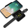 Karikues pa tela Swissten 2n1, USB C, për telefon dhe Apple Watch, i zi