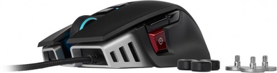 Maus gaming Corsair M65 RGB Elite, optik 18000 DPI, USB, i zi