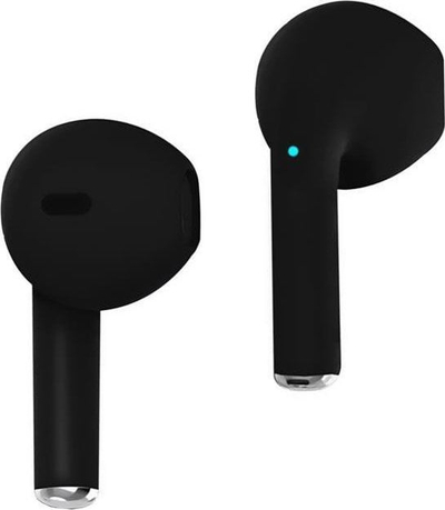 Kufje Bluetooth TWS 5.3 in-ear, 15 orë, me kuti karikimi, të zeza