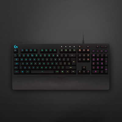 Tastierë Logitech G213 Prodigy, USB, RGB, e zezë