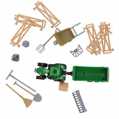 Traktor lodër Bruder Deutz 8280 TTV Black Warrior 03162, plastik, i zi