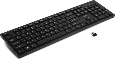 Tastierë wireless Sven 301 SV-03100301UB, me tastierë numerike, e zezë