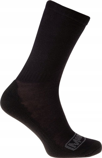 Çorape Magnum Retsoka, merino, përforcuara, të zeza