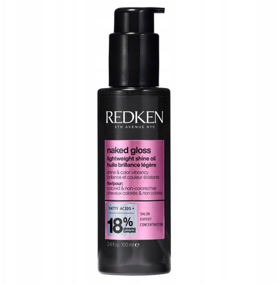 Vaj flokësh Redken Acidic Color Gloss Naked Gloss, shkëlqim intensiv, mbrojtje nxehtësie 230°C, transparent