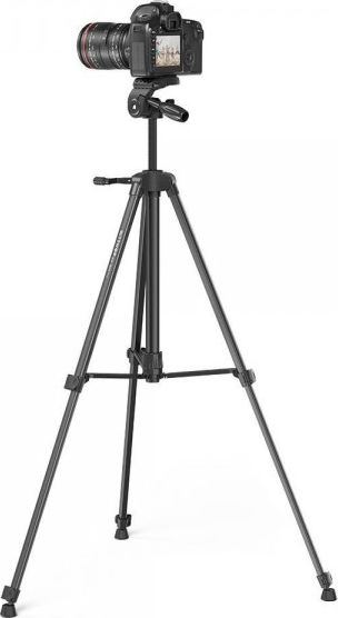 Tripod BlitzWolf BW-BS0 Pro për kamera edhe telefona, ngjyrë e zezë