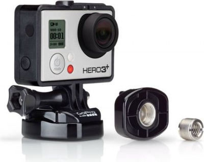 Mbajtëse mikrofoni GoPro ABQRM-001 Mic Stand Mount, quick-release, filetë 5/8"-27, e zezë