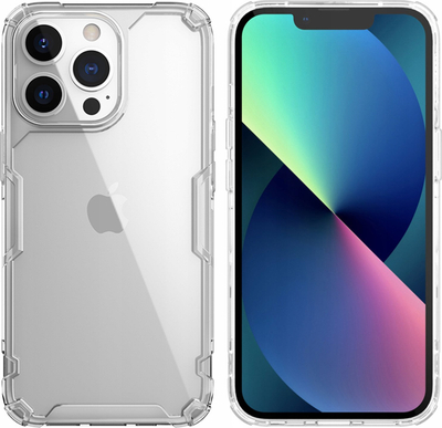 Mbrojtëse telefoni Nillkin Nature Pro për Apple iPhone 14 Pro, TPU edhe polikarbonat, transparente